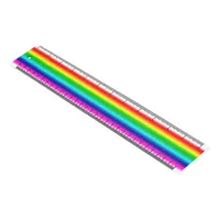 Ruler - Rainbow Stripes