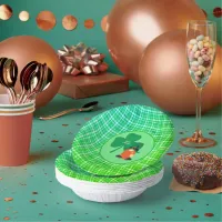 Irish Gnome Shamrock St Patricks Paper Bowls