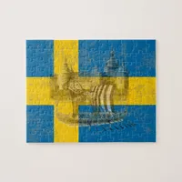 Flag and Symbols of Sweden ID159 Jigsaw Puzzle