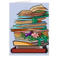 Birthday for a Book Lover Card