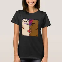 Digital Art | Romantic Kiss T-Shirt