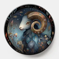 Aries Zodiac Birth Sign Astrology Celestial PopSocket