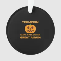 Trumpkin Make Halloween Great Again , Trumpkin Hal Ornament