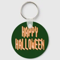 Halloween Blox Text Keychain