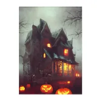 Haunted Halloween House Acrylic Print