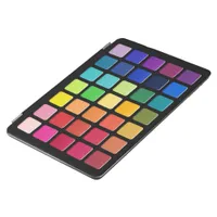 Rainbow Girly Faux Eyeshadow Pallete iPad Air Cover