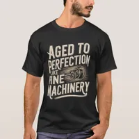 Aged to Perfection: Vintage Gear T-Shirt