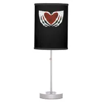 Skeletal Heart  Table Lamp