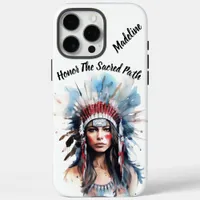 Indigenous Heritage Sketch: Wild Touch iPhone 16 Pro Max Case