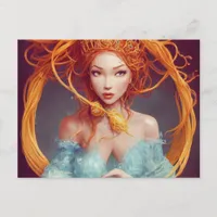 Spaghetti Goddess Postcard