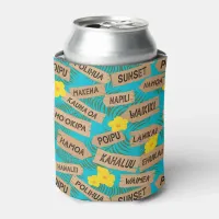 Hawaii Beach Party Can Cooler