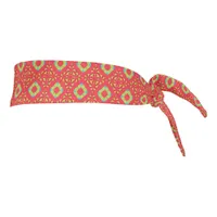 Christmas Holiday Charm Pattern 01 -  Tie Headband