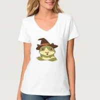 Guinea Pig Halloween Witch T-Shirt