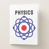 School File for Physics Projects for Student Pocket Folder