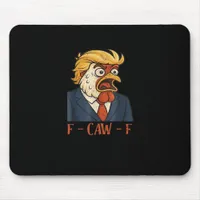 F Caw F Funny Chicken Classic Vintage Cool Style Mouse Pad