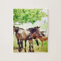 Mares and Foals Jigsaw Puzzle