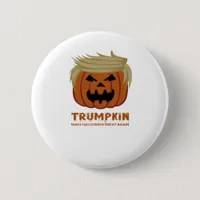 Trumpkin – Make Halloweens Great Again Funny Pumpk Button