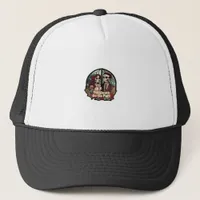 Valentines Till Death Do Us Part Classic Look Trucker Hat
