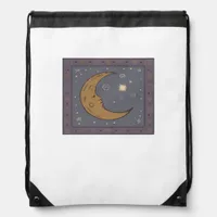 Whimsigoth Moon Classic Drawstring Bag