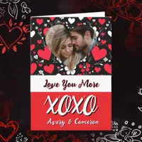 Personalized Photo Valentine's Day  Card