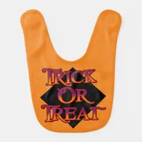 Trick or Treat Baby Bib