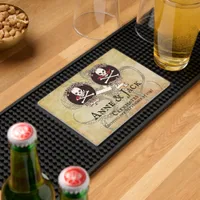 Pirate Wedding  Bar Mat