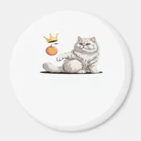 Funny No Kings In America Magnet