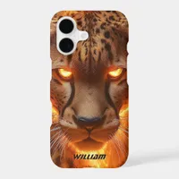 Fierce Tiger Face Intense Stare Wild Animal iPhone 17 Case
