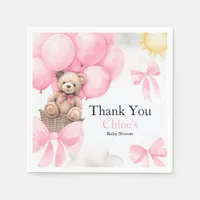 Bear Baby Shower  Napkins