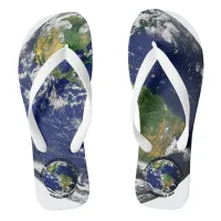 The World Revolves Around Me Flip Flops