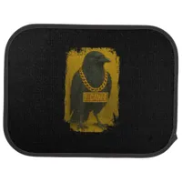 F-Caw-F Crow Funny Quote Raven Bird Adult Humor Car Floor Mat
