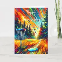 Disc Golf themed Father's Day  Card