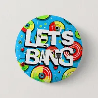 Let's Bang | Disc Golf Themed Button
