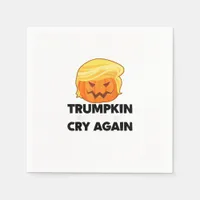 Make Liberals Cry Again Trumpkin Halloween Napkins