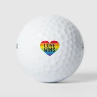 Love Wins Golf Balls