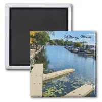 McHenry, Illinois Fox River Boatway Magnet