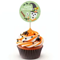 Kids Halloween Skull & Candy Favor Sticker