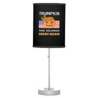 Halloween Trumpkin Classic Table Lamp