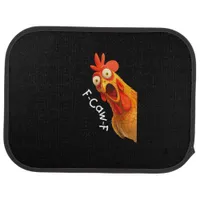 Funny F-Caw-F Chicken F-Caw-F Chicken Creative Cas Car Floor Mat