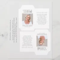 Funeral Favor Seed Packet DIY Template