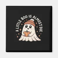 Cute Halloween Pregnancy Announcement Magnet