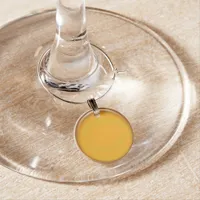 Wine Charm - Orange Droplet