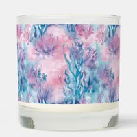 Pastel Coral Seascape Scented Candle