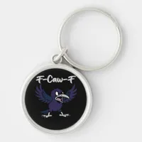 F-Caw-F Aesthetic Graphic Keychain