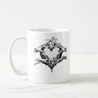 Protecting A Heart  - Skeleton Hand Heart Coffee Mug