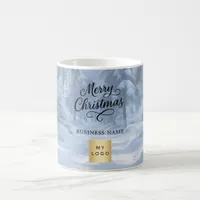 Christmas winter wonderland business logo coffee mug