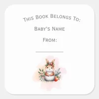 Customize Woodland Animal Book Plate