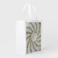 Polyester Bag - Spirals in Crochet