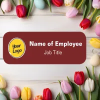 Multi Color Employee Magnetic Or Safety Pin Name Tag