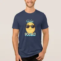 Hot Potato | Funny Potato Pun  Tri-Blend Shirt